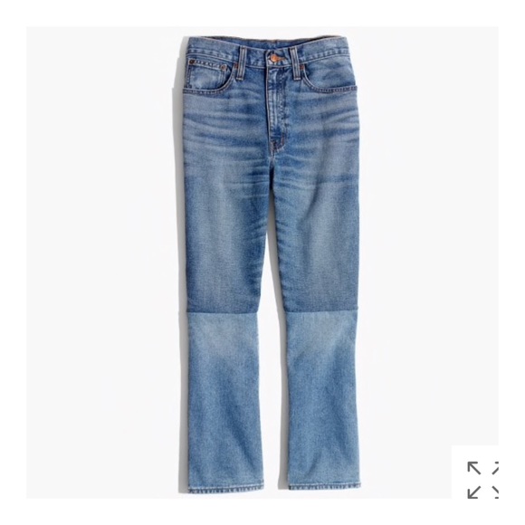 MADEWELL Retro Crop Bootcut Jeans Two-tone Edition - Picture 3 of 3